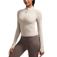thumbnail image 1 of Campera CRZ YOGA Butterluxe Cintura Mojave Tan XL, 1 of 5