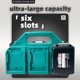 thumbnail image 3 of Porta Baterías Kxufoae de 6 Ranuras para Makita 18V y 14.4V Portátil, 3 of 5