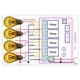 thumbnail image 2 of 12V Que Del Interruptor De Enlace Del telemando Y El Controlador De 4 Botones 315 MHz DYNWAVEMX Interruptor de control remoto inalámbrico, 2 of 8