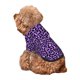 thumbnail image 5 of Fotbe Purple Leopard Sudadera con Estampado para Perros Pequeños – Suéter con Capucha para Mascotas, Tela Suave de Forro Polar con Bolsillo-Large, 5 of 7