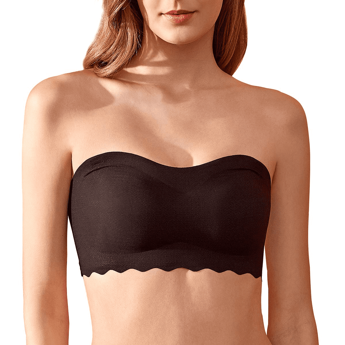Strapless Bra for Women Cocktail Dresses Low Back Strapless Bra Push up Sexy Bandeau Bra