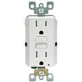 thumbnail image 2 of Leviton M92-GFTR1-03W 15 Amp White SmartlockPro Self-Test GFCI 3 Count (3 Total), 2 of 2