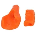 thumbnail image 3 of Violin Bow Grip Silicon for All Size Correcting Device Beginner Posture Grip Orange, 3 of 9