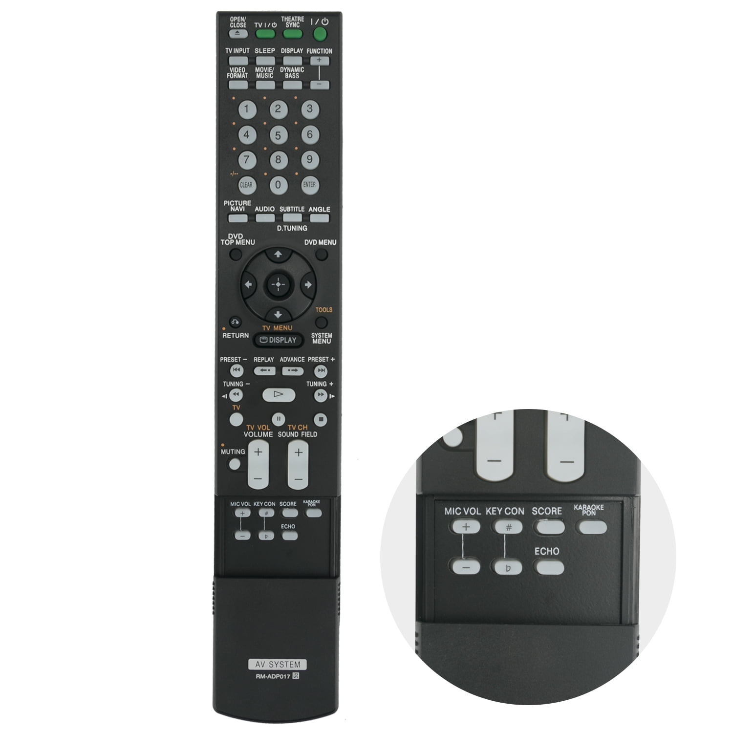 New RMADP017 Replaced Remote Control fit for Sony DVD Home Theater