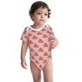 thumbnail image 2 of Gaeub Heart Capybara Print Infant Climbing Onesie,Toddler Outfit,Newborn Baby Bodysuit,Baby Boy Girl Clothes -6 Months, 2 of 6