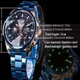 thumbnail image 2 of Precision Mechanical Watch - Classic Business Style with Precise Movement, Extremely Popular and Fashion-Forward Design for Men, Perfect Accessory for Any Occasion, 2 of 10