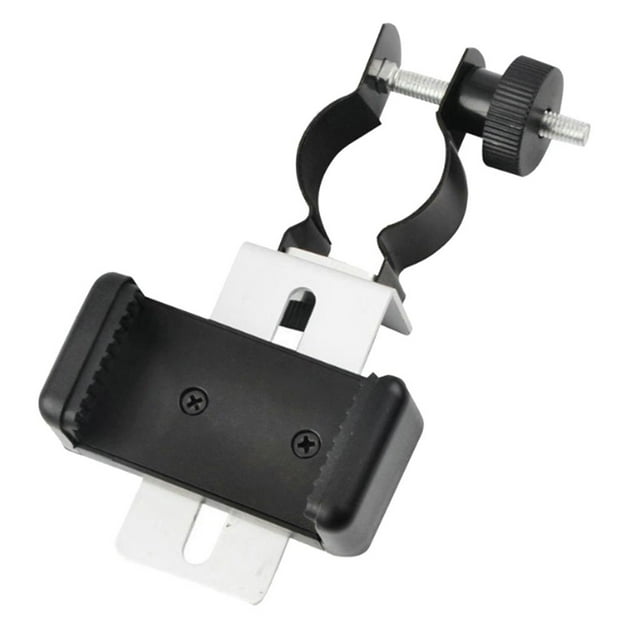 Adaptador de teléfono inteligente telescopio Sunnimix negro y plata