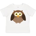 thumbnail image 3 of Inktastic Owl Fat Brown Boys or Girls Toddler T-Shirt, 3 of 5