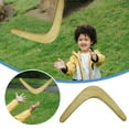 thumbnail image 2 of Jouet en Bois Fait Main Boomerang Extérieur UFO Lancer et Attraper Volant, 2 of 7