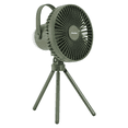 thumbnail image 1 of Camelion Rechargeable Camping Fan with LED Light – 2-in-1 Quiet Fan & Dimmable Light, USB & Battery Powered, Tripod Base, 1 of 11