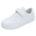 thumbnail image 5 of Zapatos blancos para estudiantes, zapatos de suela blanda para niños y niñas, zapatos de bebé de estilo coreano de otoño, zapatos casuales de suela blanda que combinan con todo, 5 of 5