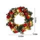 thumbnail image 3 of Gold Lighted Christmas Wreath Wrought Iron Wooden Front Door Christmas Wreath/Wreath Fall/Indoor Outdoor Home Door Wreath/Christmas Wreath/Christmas Tree, 3 of 8