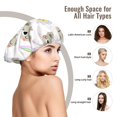 thumbnail image 6 of Cute Koala Rainbow Silk Bonnet for Sleeping Women Men, Adjustable Elastic Satin Bonnet Bonnet for Sleeping, Soft Cute Similar Silk Curly Hair Bonnet for Sleeping, 6 of 7