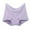 Purple, variant on Besolor Womens Underwear Ribbed Stretch Breathable Panties High Waisted Full Coverage Ladies Briefs