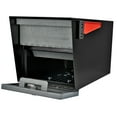 thumbnail image 3 of Mail Boss Mail Manager Locking Large Mailbox, Black / Granite, 3 of 10