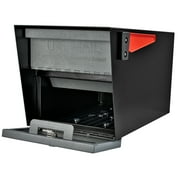 Mail Boss Mail Manager Locking Large Mailbox, Black / Granite