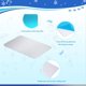 thumbnail image 2 of Rabbit Cooling Pad, 11.8x7.9 in Hamster Cooling Mat Pet Cool Plate for Rabbit Bunny Hamster Guinea Pig & Other Small Pets Stay Cool This Summer - Bite Resistance Pet Cooling Pad Ice Bed, 2 of 5