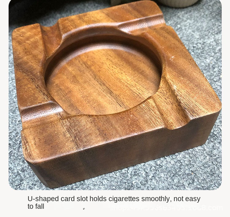  HJHJ Ashtrays Ashtray for Cigars Ceramic Outdoor with  Stand,Square,Tabletop,for Cigarettes Dual-use Rest for  Patio/Outside/Indoor/Home Decor Cigar ashtrays (Color : A) : Home & Kitchen