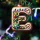 thumbnail image 2 of Adornos navideños colgantes con 26 letras para árbol de Navidad, adornos navideños personalizados para hacer tú mismo, decoración navideña, decoración colgante para árbol de Navidad., 2 of 5