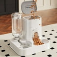 thumbnail image 3 of Elainilye Automatic Pet Feeder and Waterer Bowl Set with 1-10L Capacity Adjustable, Elevated Dog Cat Dish for Food Hydration Easy Clean, 3 of 5