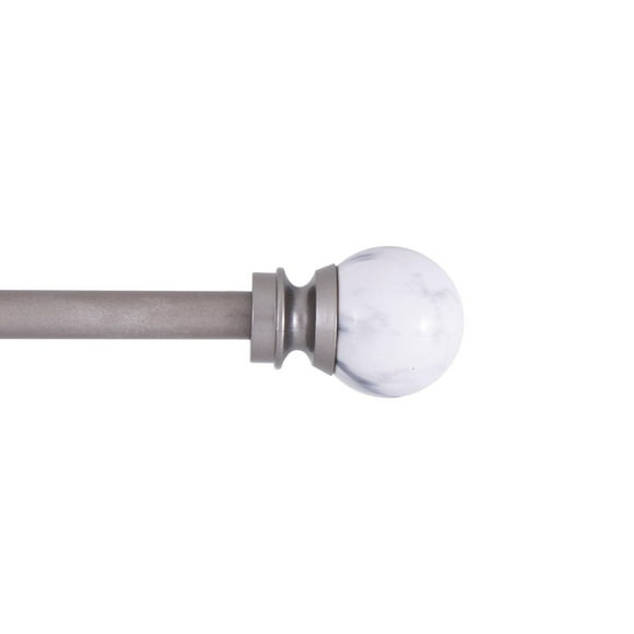 Mainstays 28"-48" Curtain Rod, 1/2 in. Diameter, 1/2 in. Diameter