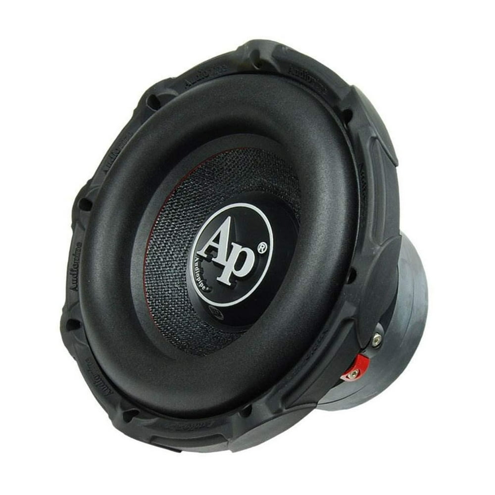 Audiopipe 10 Inch Loud 1,200 Watt Powerful Car Mounting Audio Subwoofer