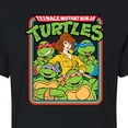 thumbnail image 3 of Teenage Mutant Ninja Turtles - Retro Group April - Juniors Cropped Cotton Blend T-Shirt, 3 of 5