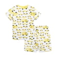 thumbnail image 4 of Toddler Baby Girl Outfits Summer Kids Pattern Short Sleeve T-Shirt & Shorts Set 6-12 Months 12-24 Months 2t 3t 4t 5t 6t 7t 8t 9t Children 3-4 Years, 4 of 7