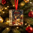 thumbnail image 4 of Christmas Cash Gift Ornament, 3.14" Clear Acrylic Money Holder, Double-Sided Printed Hanging Decor for Xmas Tree, Stocking Stuffer & Holiday Gifting, 4 of 7