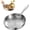 Without Lid, variant on Titanium Frying Pan for Cooking, Titanium Hammered Non Stick Pans(With Lid,10in)