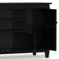 thumbnail image 5 of Carlton SOLID WOOD 54"WD Transitional TV Media Stand in Black For TVs upto 60", 5 of 7