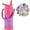 1033-500 Punch/Purple, variant on Mininoo Insulated 16oz Stainless Steel Kids Water Bottle with Straw Lid for School