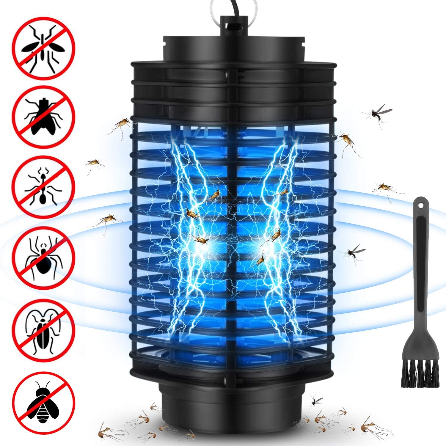 Insect Killer Mosquito Zapper Fly Bug Moth Lamp Pest Catcher Trap UV Light 5W UK 