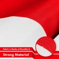 thumbnail image 5 of G128 - Switzerland Swiss Flag 3x5 ft Printed Brass Grommets 150D Quality Polyester Flag Indoor/Outdoor - Much Thicker and More Durable than 100D and 75D Polyester(Civil Ensign Rectangular Variant), 5 of 6