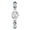 Silver, variant on Gold Tone Watches for Women with Small Vintage Bracelet Elegant Jade Oval Dial Dress Watch Fashion Quartz Wrist Watch Waterproof Watch