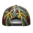 thumbnail image 4 of Leafy Dad Hat, Adjustable Baseball Cap with UV Protection, Colorful Exotic Tropical Plant Pattern Performance Hat for Men Women Casual Wear, 4 of 8