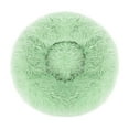 thumbnail image 6 of Round Plush Pet Bed for Dogs & Cats,Fluffy Soft Warm Calming Dog Bed Sleeping Kennel Nest,31.5 x 31.5 x 8", 6 of 7