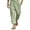 Green, variant on Mgmyaa Big & Tall Men's Casual Pants Relaxed Fit Solid Elastic Waist Straight-Leg Pants