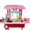 thumbnail image 4 of Kids Kitchen Set, Chef Role Play Gourmet Kitchen Cooking Pretend Food, Cookware Toy Set for Boys, Girls, 4 of 6
