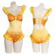 thumbnail image 4 of Disfraz de Anime Demon Slayer para mujer y niña, traje de baño Sexy de Agatsuma Zenitsu, Kamado, Nezuko, Kanroji, Mitsuri, Bikini para playa, 4 of 4