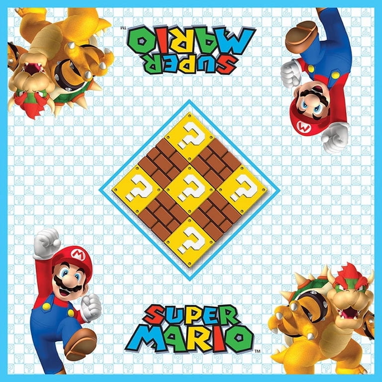 USAopoly Super Mario vs Bowser Checkers & Tic Tac Toe photo 5