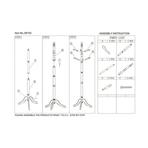 Traditional Coat Rack Stand Made From Solid Wood With A Nice Oak Finish Com Traditional Coat Rack Stand Made From, Wooden Coat Rack Parts
