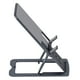 thumbnail image 2 of Apuakthei Soporte para teléfono Plegable, portátil, ergonómico, 7 Ajustes de ángulo, Soporte Inferior para Tableta de aleación de Aluminio y Silicona, Gris, 2 of 8