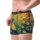 thumbnail image 2 of Fotbe Peacocks Calzoncillos Tipo Boxer con Bolsa de Soporte Total para Hombre, X-Temp Fresco, Transpirable y de Secado Rápido-Medium, 2 of 5