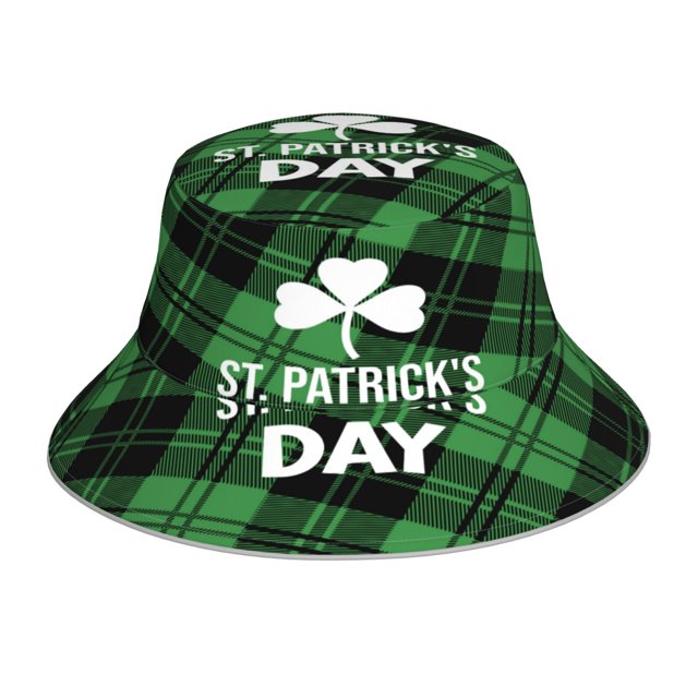 Balery St Patrick's day Sombreros para el sol para hombre y mujer, sombrero de pescador con UPF 50+