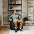 thumbnail image 5 of Big Joe Joey Junior Kids Bean Bag Chair, 1.5 Feet, Durable Polyester Nylon Blend, Black, 5 of 8