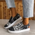 thumbnail image 1 of Espadrilles pour Femmes Liquidation Espadrilles Mode Décontractées Confortables Ballerines Respirantes à Enfiler Mocassins Chaussures de Marche, 1 of 5
