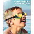 thumbnail image 3 of Pack de 2 gafas de natación Aegend Kids para niños de 3 a 14 años, 3 of 7