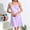 Purple, variant on YHAJDS Womens Nightgown Lace Sleepwear V Neck Solid Color Sleeveless Satin Cami Dress Pajamas Dress