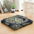 thumbnail image 6 of Boho Meditation Cushion, Paisley Square Pillow for Sitting Comfort, Yoga Cushion for Bedroom or Studio 22 x 22, 6 of 7